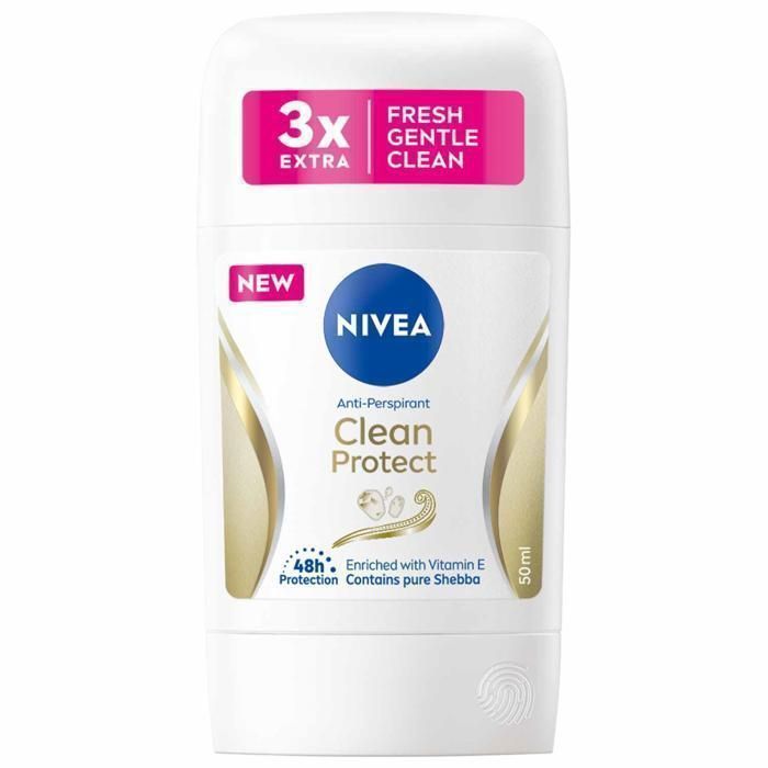 NIVEA, Stick féminin Clean Protect, 50ml