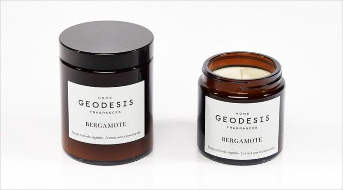 Bougie nature 150g Bergamote