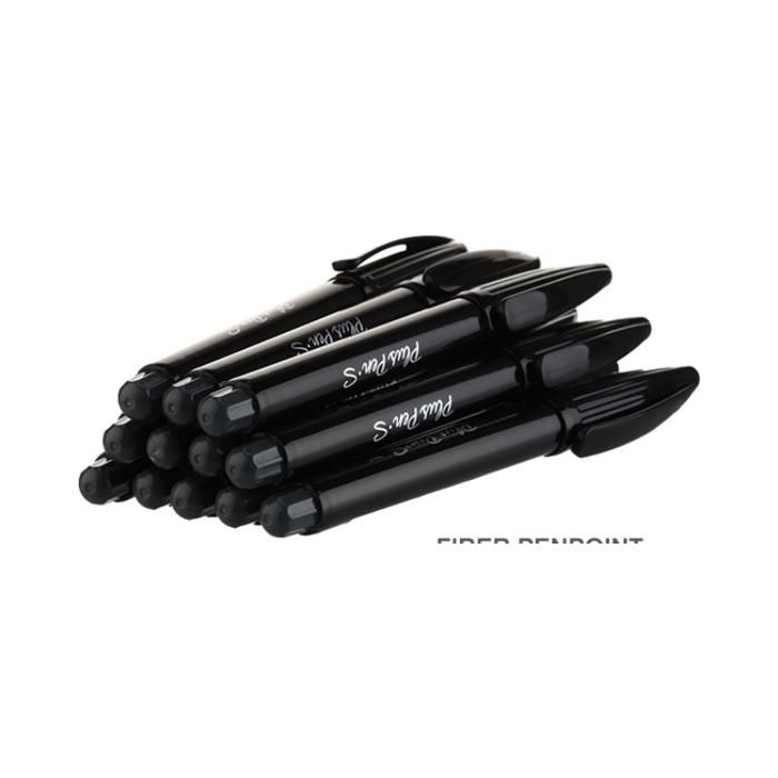 Stylo à pointe fibreuse (noir)