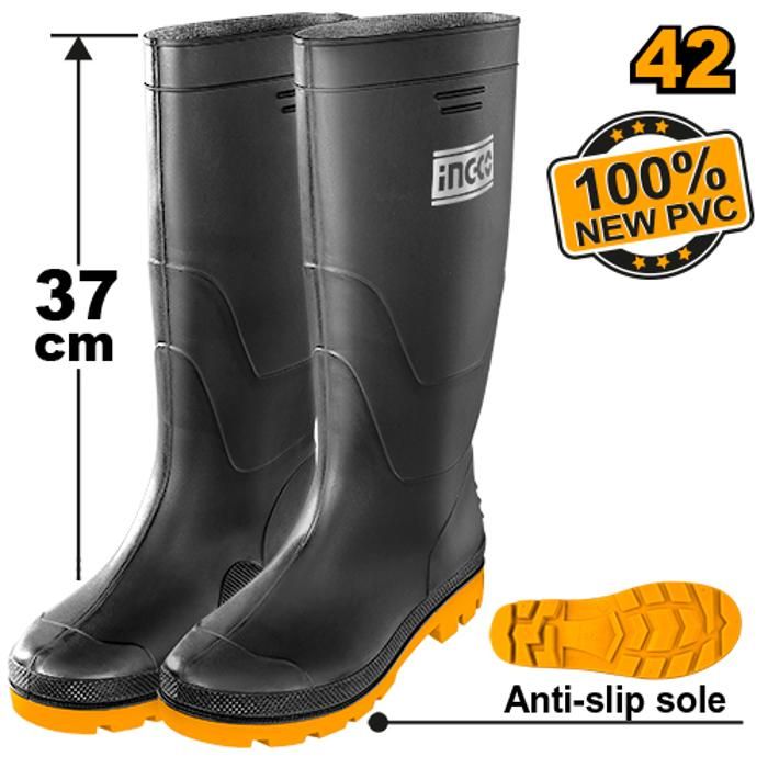 Bottes PVC noires