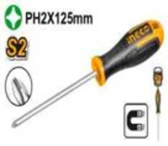 Tournevis Phillips PH2 D: 6mm L:125