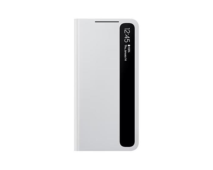 S21 Smart Clear View Cover Light Gray