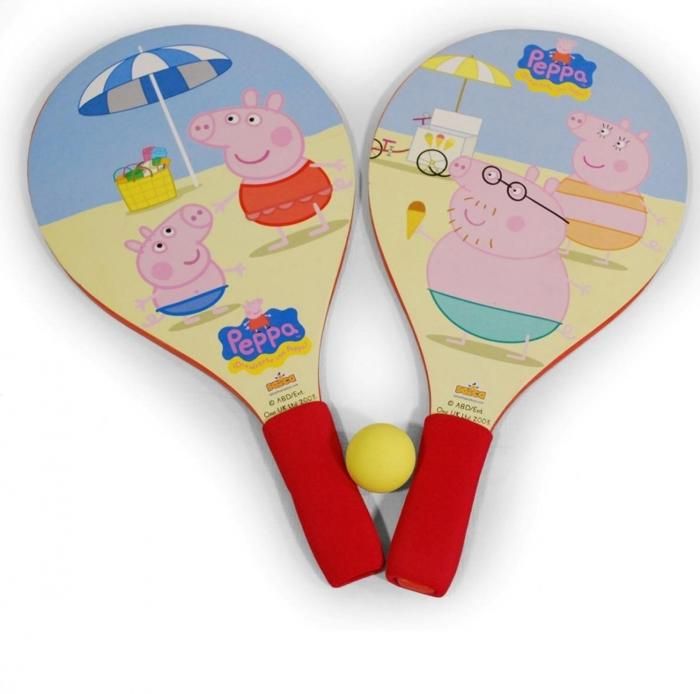 Raquette de plage Peppa Pig (9120)