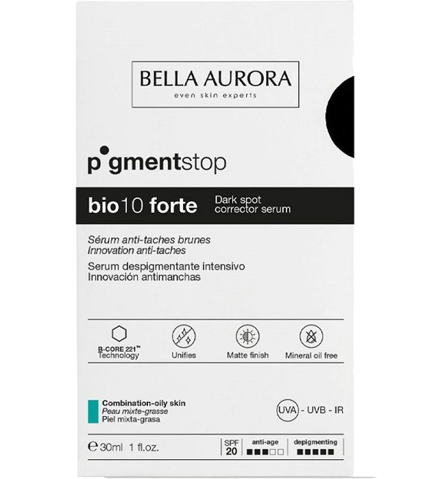 BELLA AURORA – BIO10 FORTE Pigment Stop Peau mixte à grasse