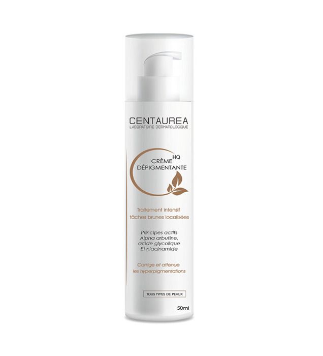 Centaurea - Crème Dépigmentante Anti-Taches à l'Hydroquinone (HQ) - 50 ml