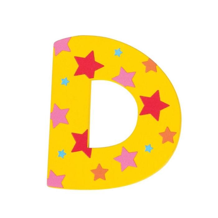 Star Letter D