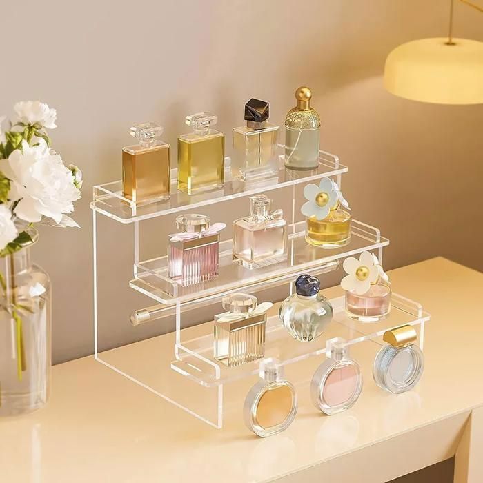 Présentoir en Acrylique pour Parfum, Organisateur de Maquillage et de Bijoux