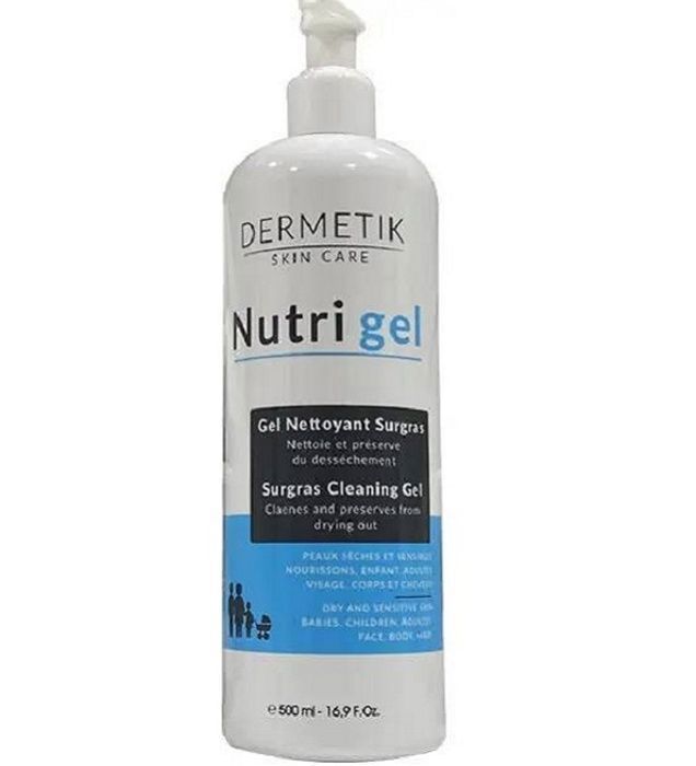 Dermetik - Nutrigel gel Nettoyant surgras Doux - 500ml