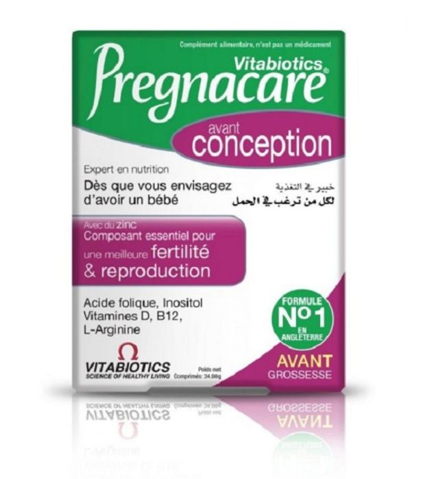 Complément Alimentaire Pregnacare Conception – Santé Reproductive Féminine – 30 Comprimés