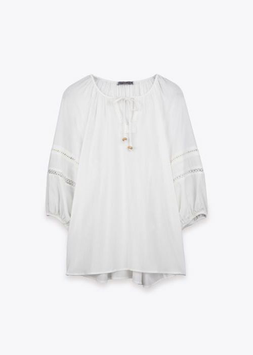 BLOUSE A DENTELLE