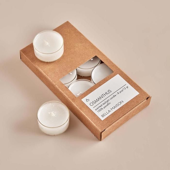 Bougie chauffe-plat 8 pièces Osmanthus