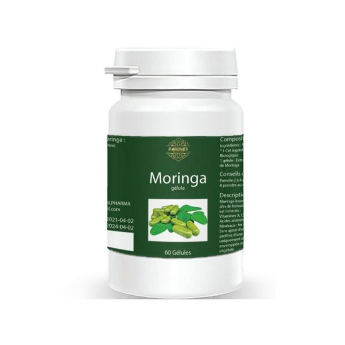 Parodex Le moringa / renforce le système immunitaire du corps / 60 gélules
