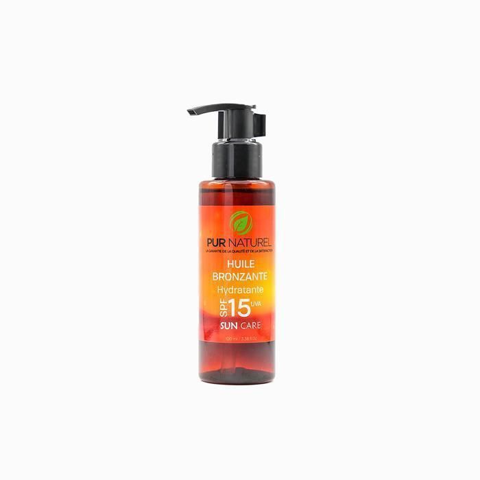 PUR NATUREL  HUILE BRONZANTE SPF15 200ml