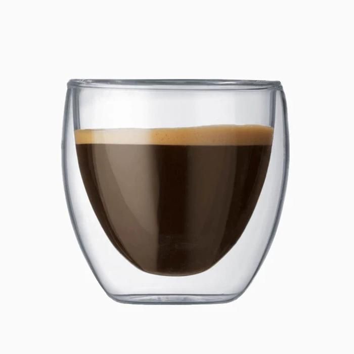 1 Tasse double paroi 80ml - Sans poignée