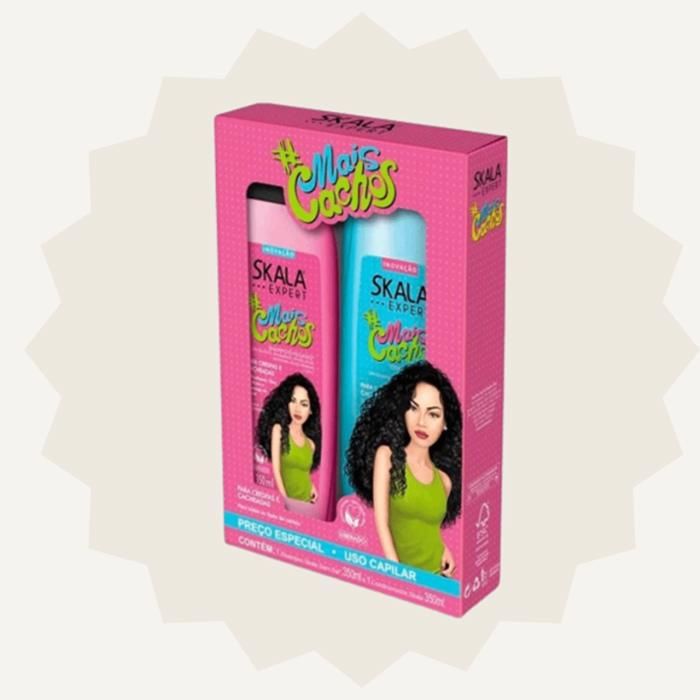 SKALA MAISCACHOS  PERFECT CURLS  pack shampoing  + conditionner (650 ml) 100% Vegan