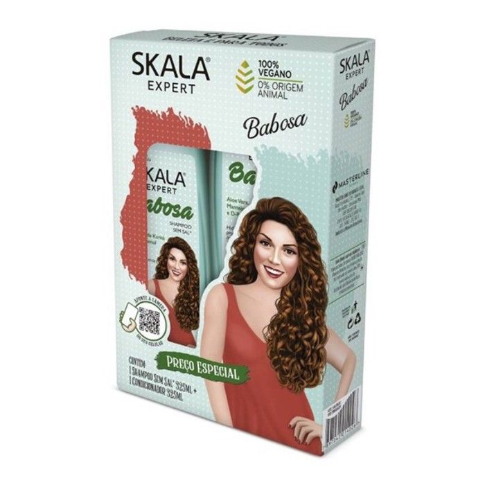LOT 2 SKALA BOBOSA Pack shampoing + Conditionner  100% Vegan