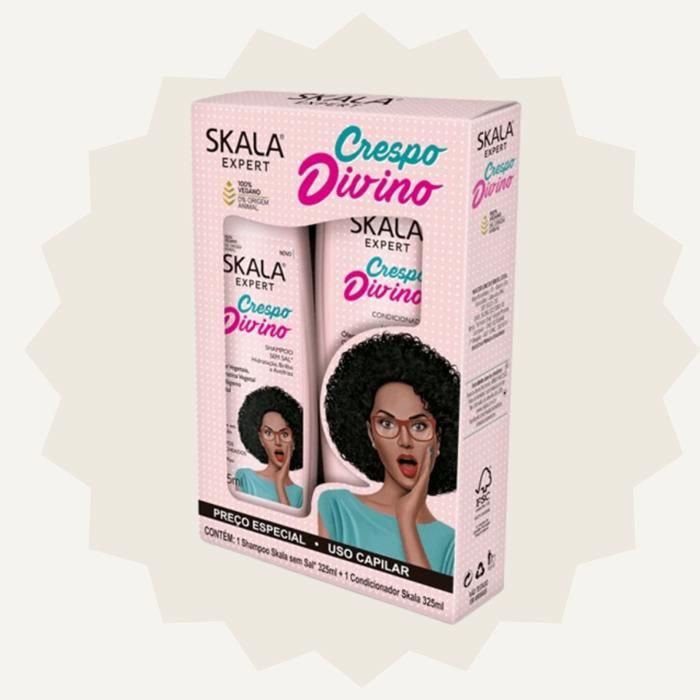 KALA CRESPO  DIVINO CURLS shampoing+ Conditionneur (650 ml) 100% Vegan