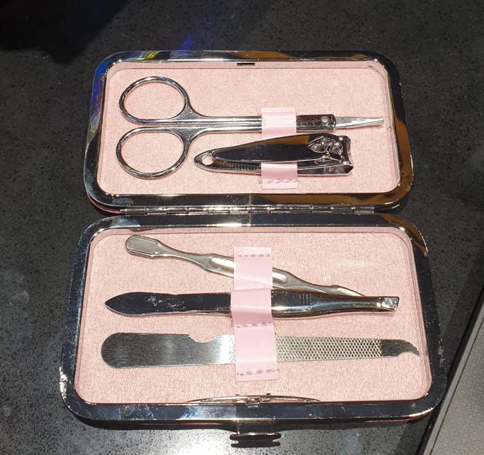 Set Manicure Flamingo