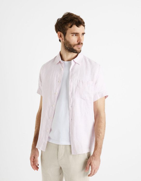 Chemise regular 100% lin - CELIO