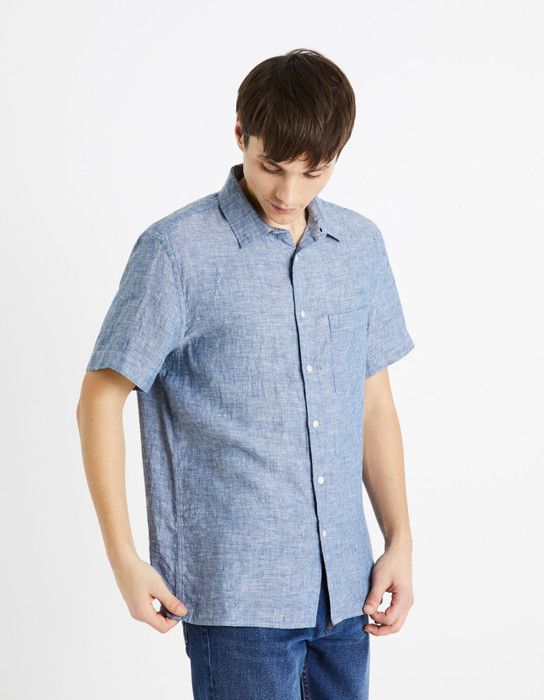Chemise regular 100% lin - CELIO