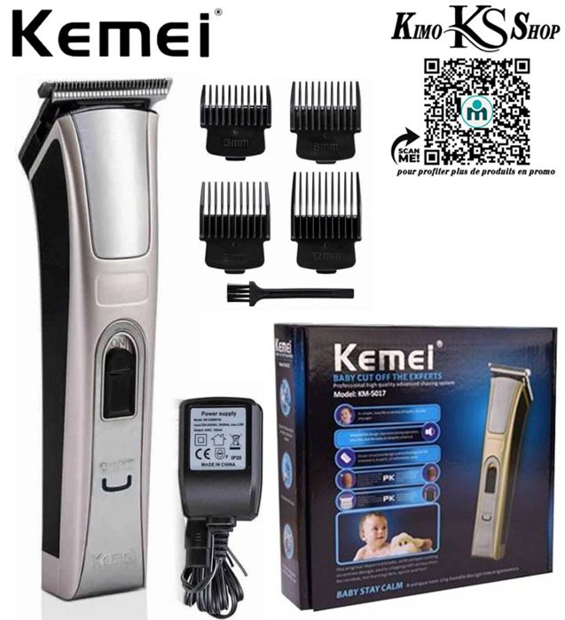Kemei Tondeuse Cheveux Et Barbe Rechargeable