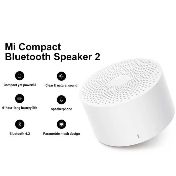 enceinte Mi Bluetooth 2W compacte, haut-parleur Portable, commande vocale intelligente AI