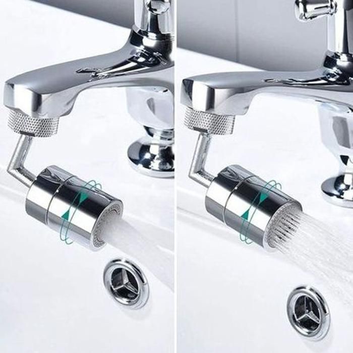 Adaptor Robinet à 720 °, robinet à filtre anti-éclaboussures universel