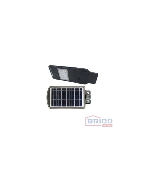 ECLAIRAGE PUBLIQUE SOLAIRE LED 20W + DETECTEUR