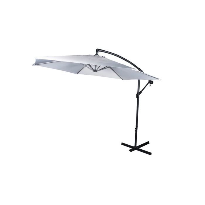 Parasol Déporté SHINNY - Gris