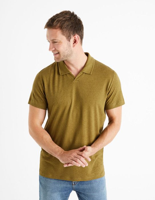 Polo lin mélangé - CELIO