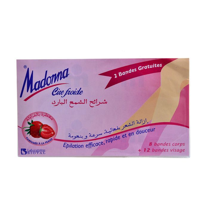 Cire froide parfumée à la farise x20pcs - MADONNA