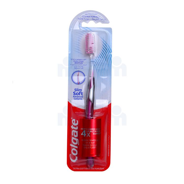 Brosse à dents slim soft advanced ultra souple - COLGATE