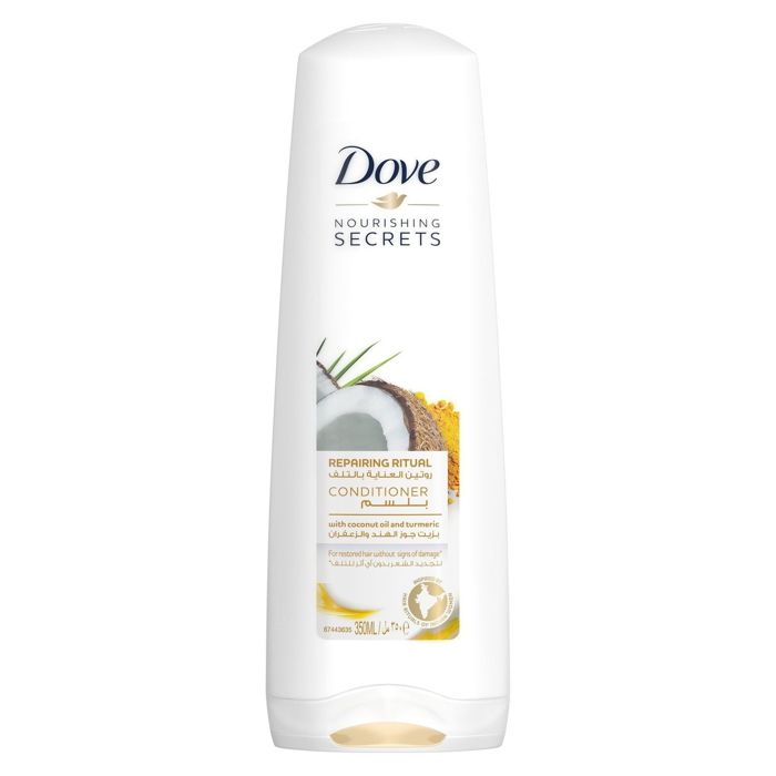 Après-shampooing huile de noix de coco et au safran 350ml - DOVE