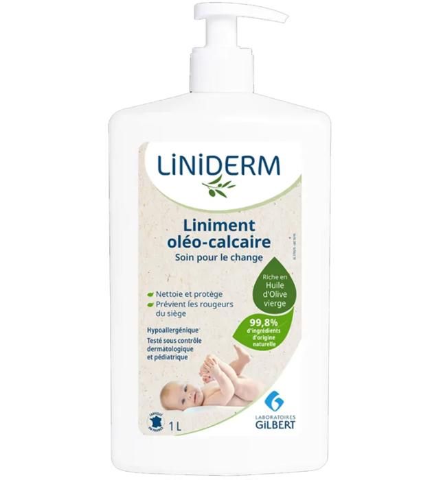 Gilbert Liniderm Liniment Oléo-Calcaire Stabilisé Pompe - 1L