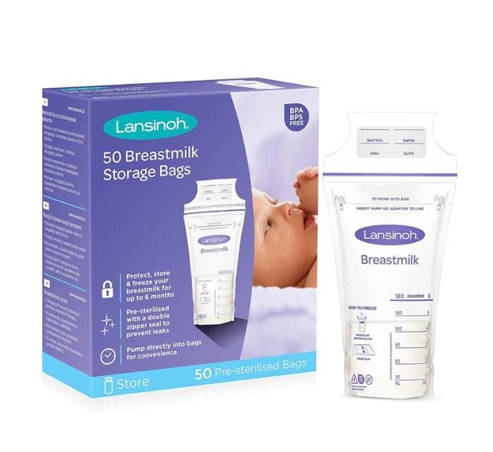 Lansinoh Sachets de Conservation 50 Unités
