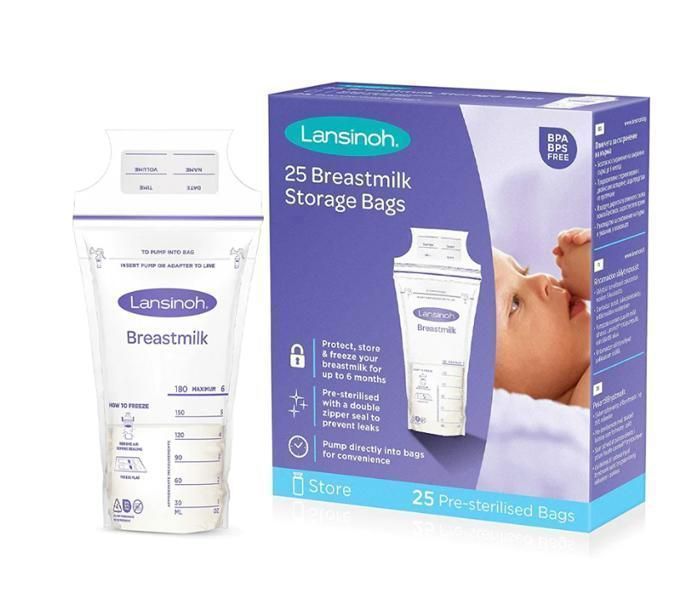 Lansinoh Sachets de Conservation 25 Unités