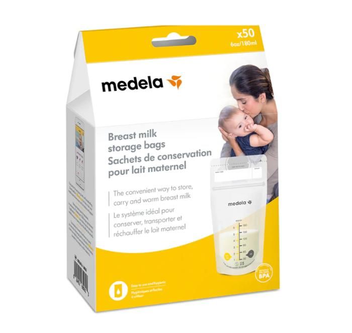 Sachets Conservation de Lait Maternel Medela - 50 unités
