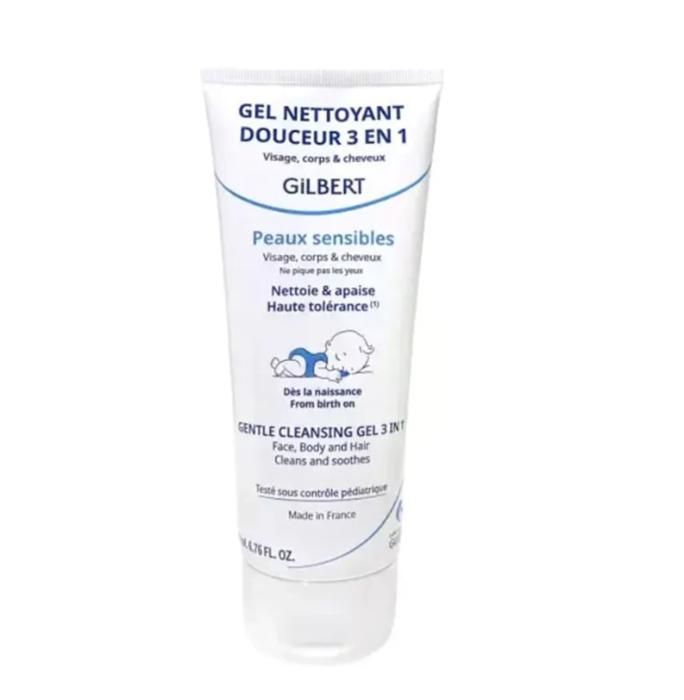 Gilbert Gel Nettoyant Douceur 3 en 1 - 200ml