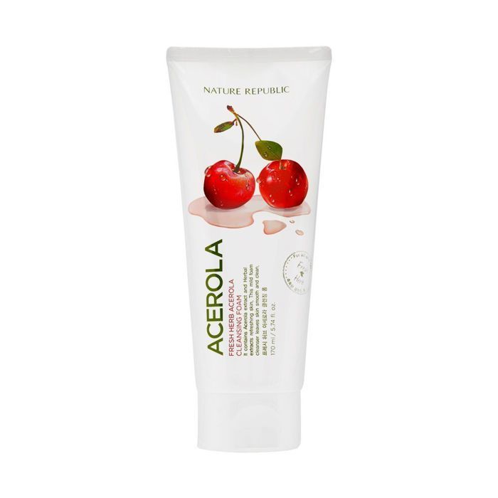 Nature republic - Mousse nettoyante à la cerise pour visage
