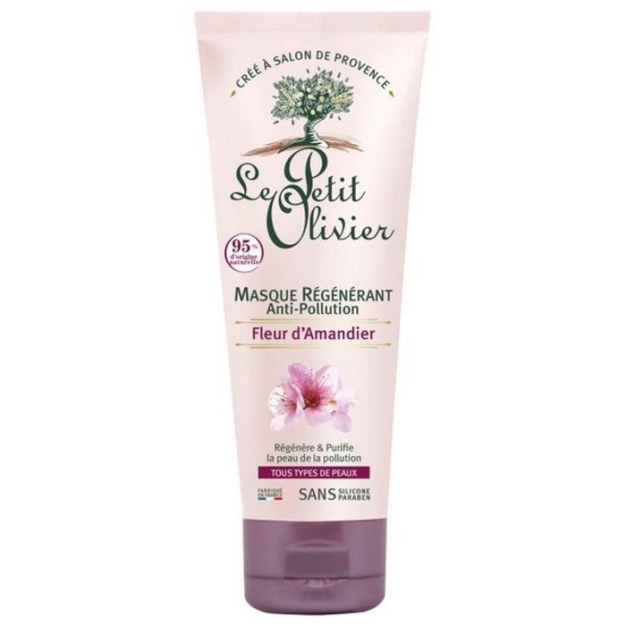 Le Petit Olivier -  Anti-Pollution Masque Mousse - Fleur d'Amandier