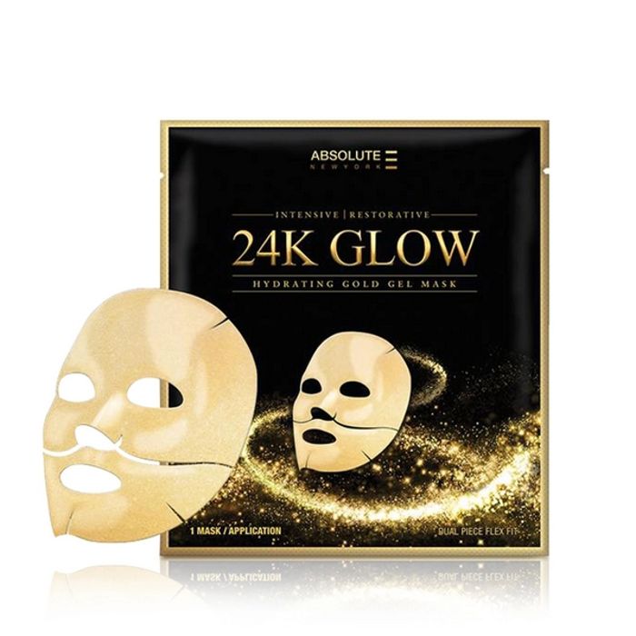 Absolute New York 24K Glow Hydrating Gold Gel Mask