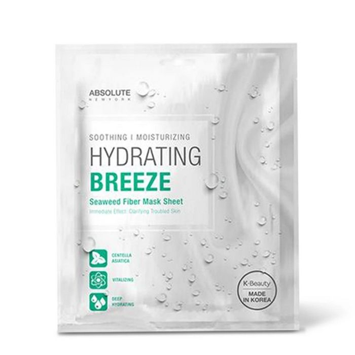 Absolute New York Hydrating Breeze Seaweed Fiber Mask Sheet