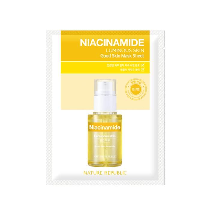 NATURE REPUBLIC - GOOD SKIN NIACINAMIDE MASK SHEET