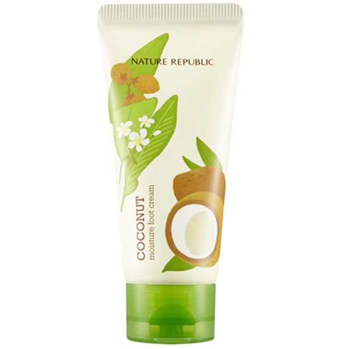 Nature Republic - Crème hydratante et nourrissante pour les pieds à la noix de COCO