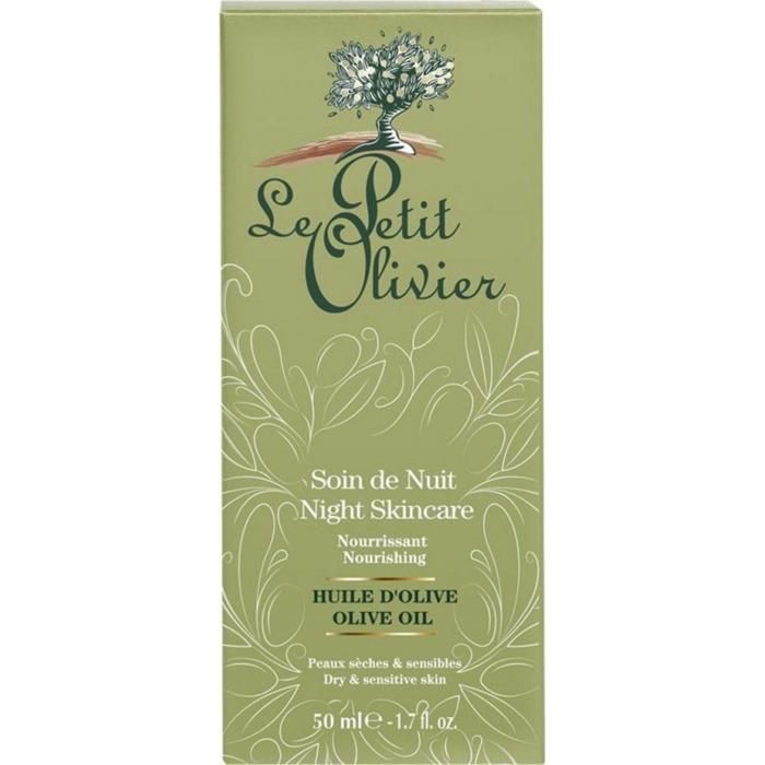 Le Petit Olivier Soin de Nuit Nourrissant - Huile d'Olive