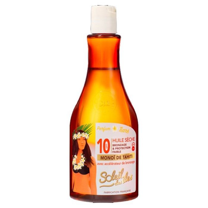 Soleil des iles – HUILE SÈCHE tiaré SPF 10