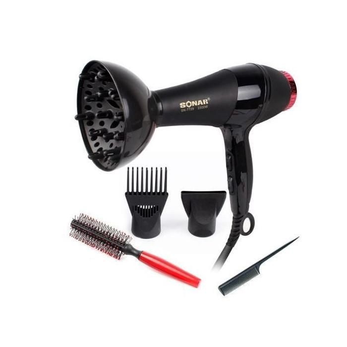 Sèche-cheveux super turbo professionnelle, séchoir cheveux