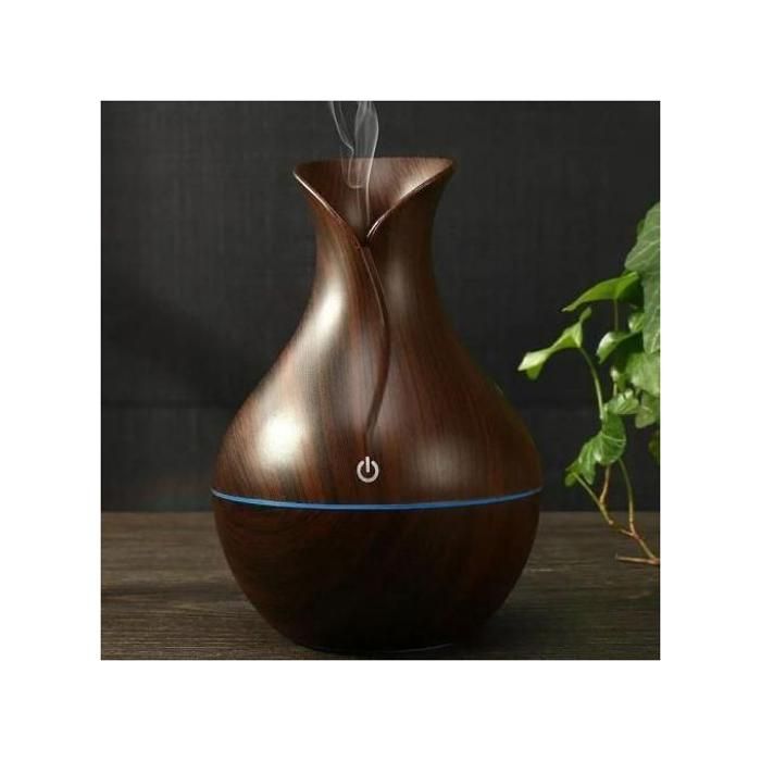 Ultrasonic Humidifier Air Purifier Essential Oil Diffuser Touch Mode 7 Color LED