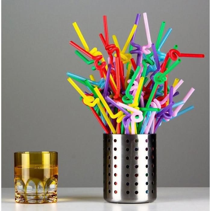 Pailles Artistiques - Extra longues 1 Sachet de 100 pièces