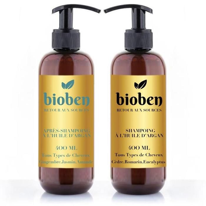 Pack shampoing et après shampoing sans sulfates